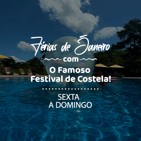 Pacote especial para os finais de semana das Férias de janeiro