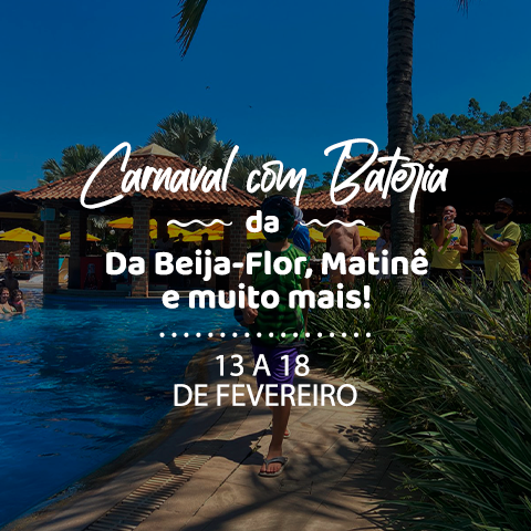 Carnaval com Bateria da Beijar-flor e muito mais!