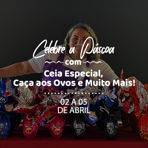 Páscoa com programação especial