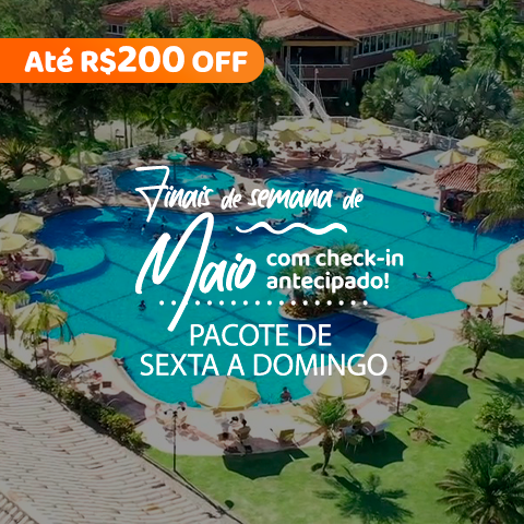 Até R$200 OFF nos Finais de semana de maio 