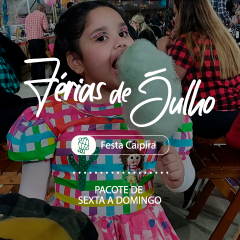 Finais de semana das férias de julho