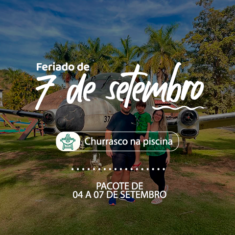 Feriado da independência com churrasco na piscina